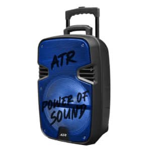 Parlante Portátil ATR-12 | 6000W PMPO | Con Micrófono y Control Remoto