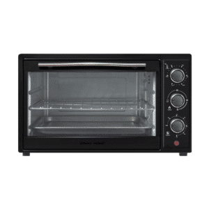 Horno eléctrico 30 litros negro modelo GH-30E sobre fondo blanco
