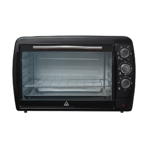 Horno eléctrico 45 litros negro modelo GH-45E sobre fondo blanco